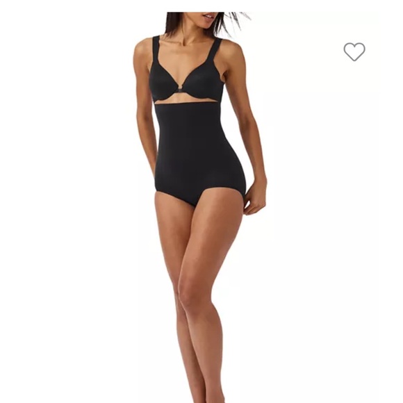 SPANX Other - Spanx Undie Tectable Black High Waist Panty Lightweight Shaping Brief Small 1031